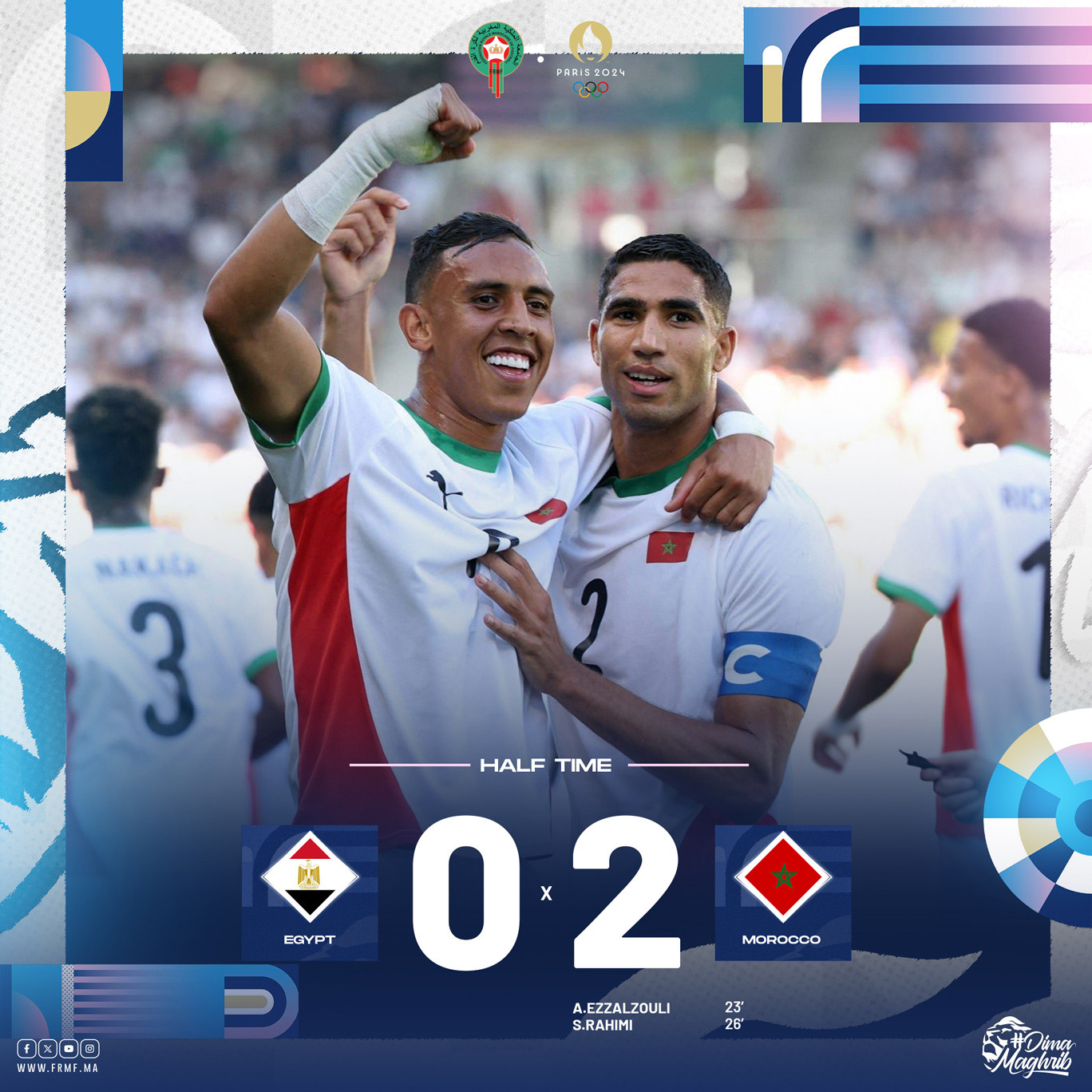 Olympic Maroc khởi đầu như mơ