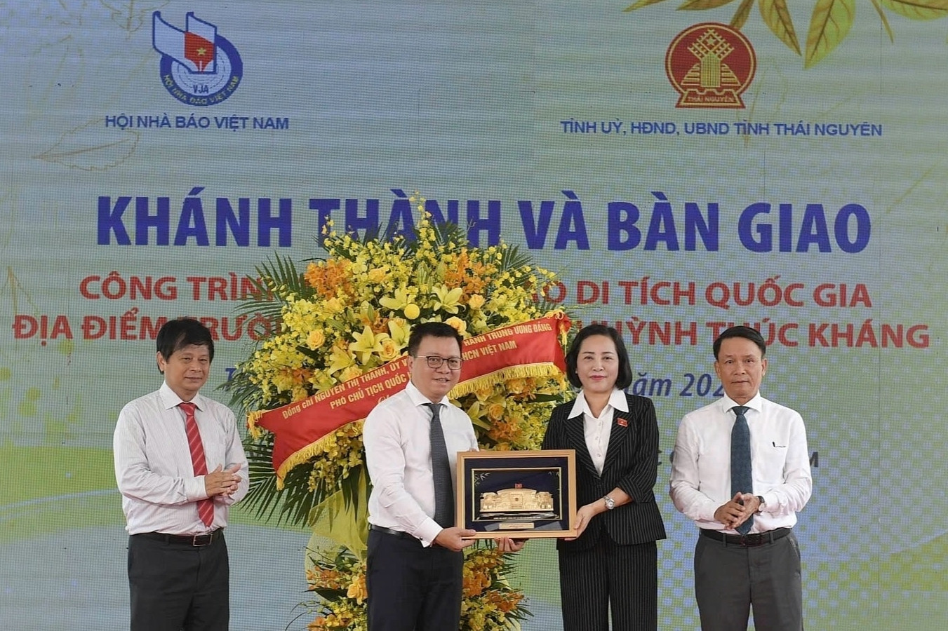 Khánh thành công trình tu bổ, tôn tạo Trường dạy làm báo Huỳnh Thúc Kháng