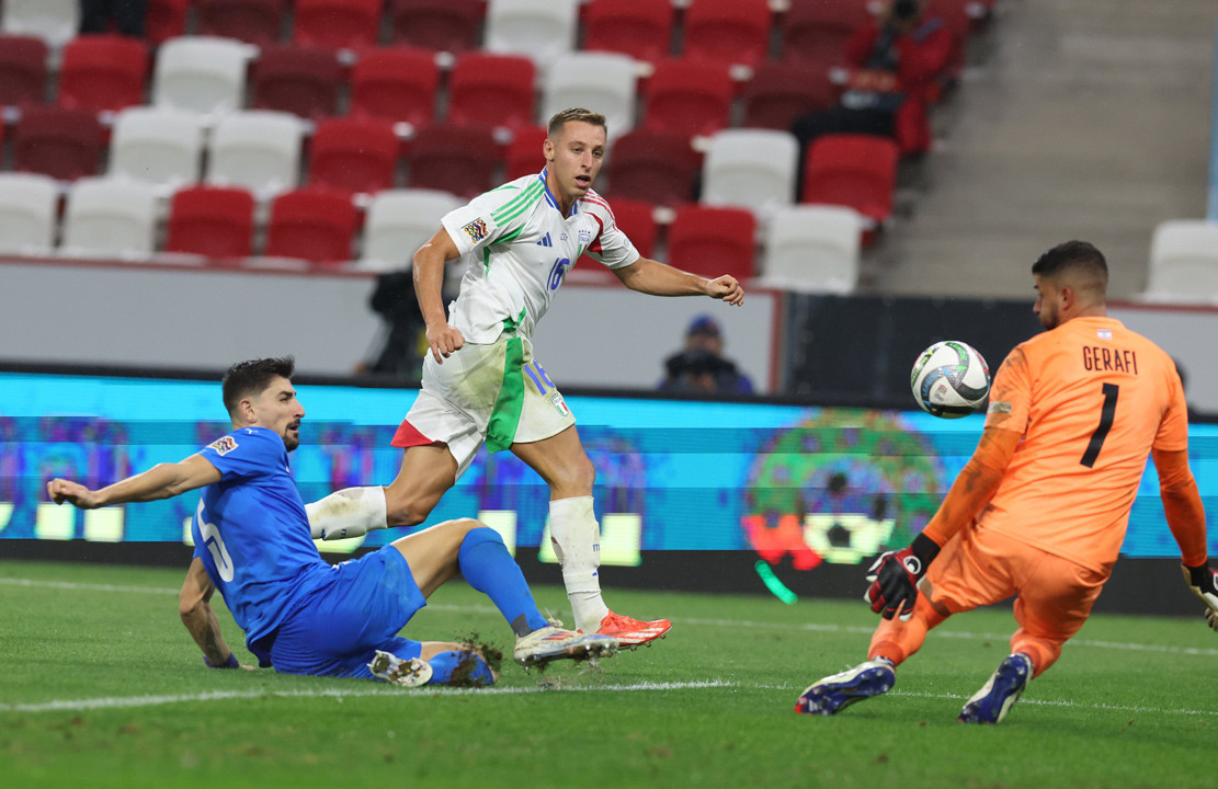 Italy tiếp đà thăng hoa ở Nations League Italy