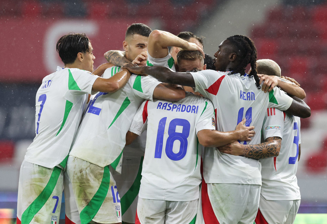 Italy tiếp đà thăng hoa ở Nations League Italy