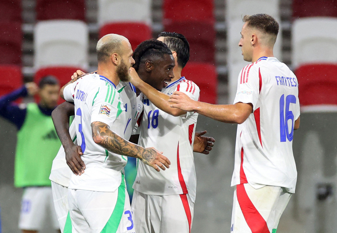 Italy tiếp đà thăng hoa ở Nations League Italy