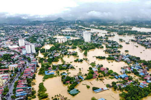 Lũ trên sông Cầu ở Thái Nguyên có xu thế giảm