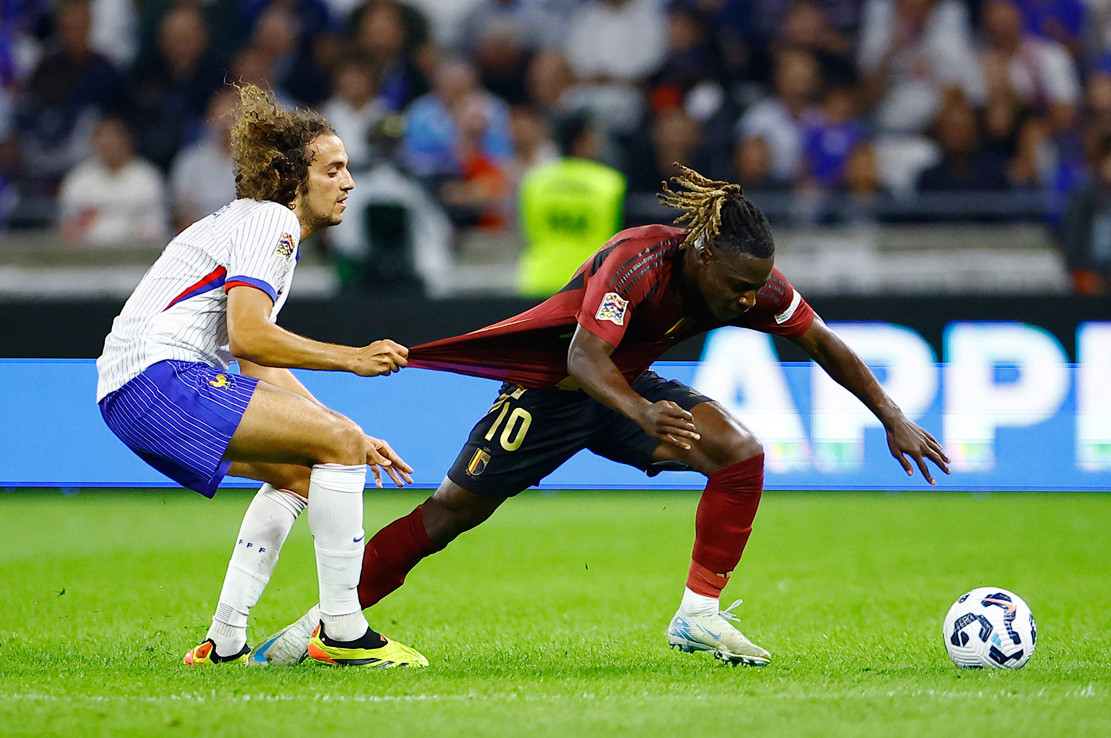 Pháp hạ gục tuyển Bỉ khi Mbappe dự bị Tuyển Pháp