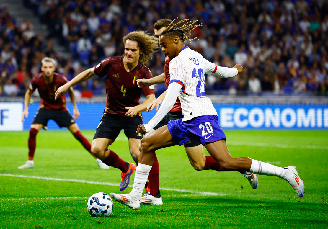 Pháp hạ gục tuyển Bỉ khi Mbappe dự bị Tuyển Pháp