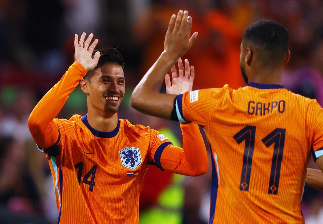 Hà Lan và Đức bất phân thắng bại ở Amsterdam Hà Lan Đức