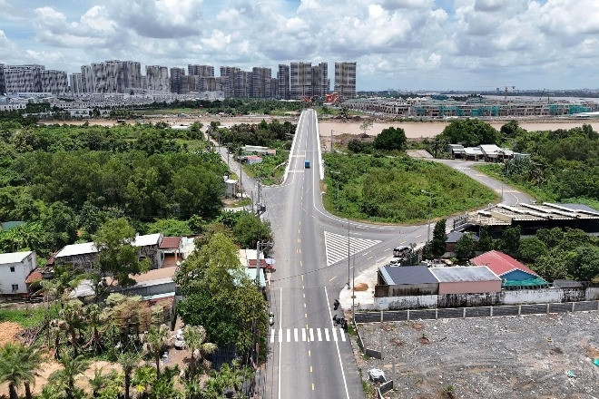 Khánh thành công trình 260 tỷ đồng mở rộng 6km đường nối cù lao phía Đông TPHCM