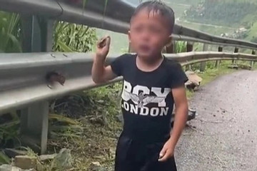 Sự thật về clip em bé ở Hà Giang khóc nức nở vì mẹ bị lũ cuốn trôi