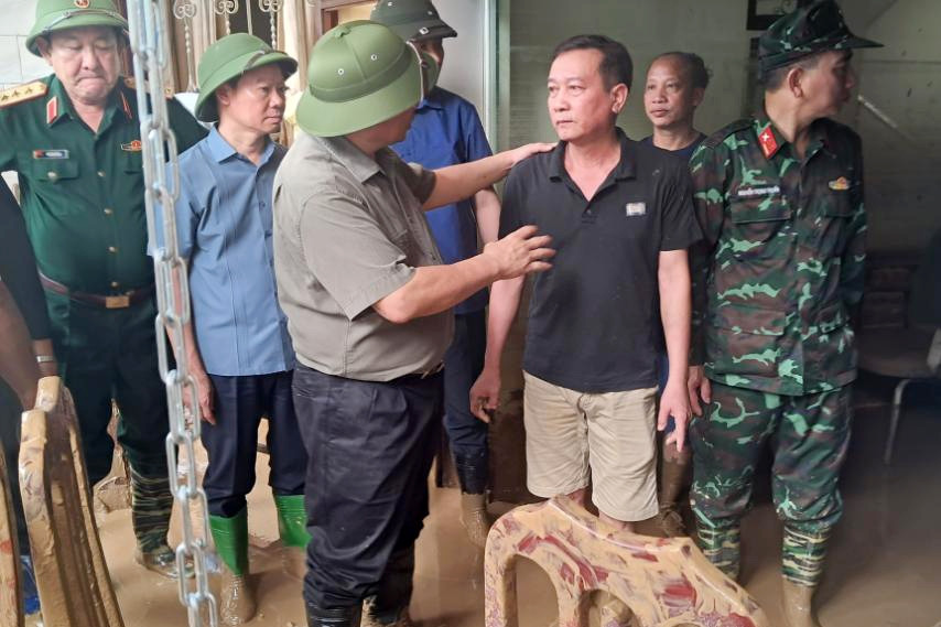 Thủ tướng tới Yên Bái chỉ đạo ứng phó, khắc phục hậu quả mưa lũ, thiên tai