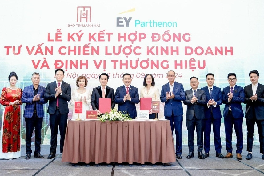 Bảo Tín Mạnh Hải bắt tay với EY-Parthenon và NEWing: Tương lai đột phá