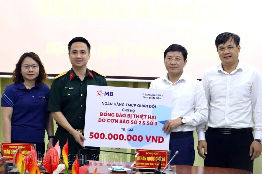 MB góp một ngày công, sẻ chia cùng đồng bào vùng bão lũ