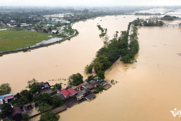 Miền Bắc nắng mạnh kèm mưa bất chợt, 'rốn lũ' ở Hà Nội còn ngập lụt đến 10 ngày