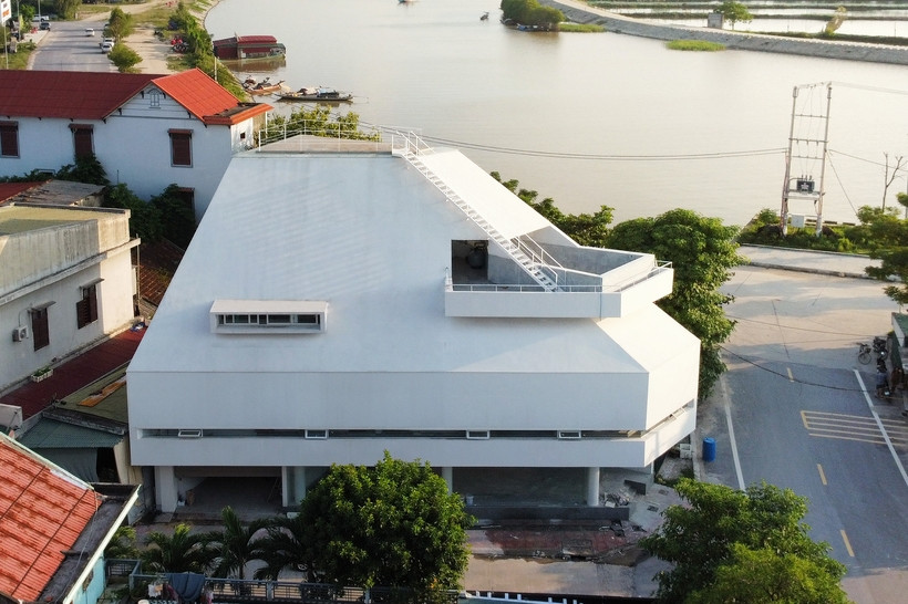 Nhà phố ở Quảng Bình lấy cảm hứng từ hang động