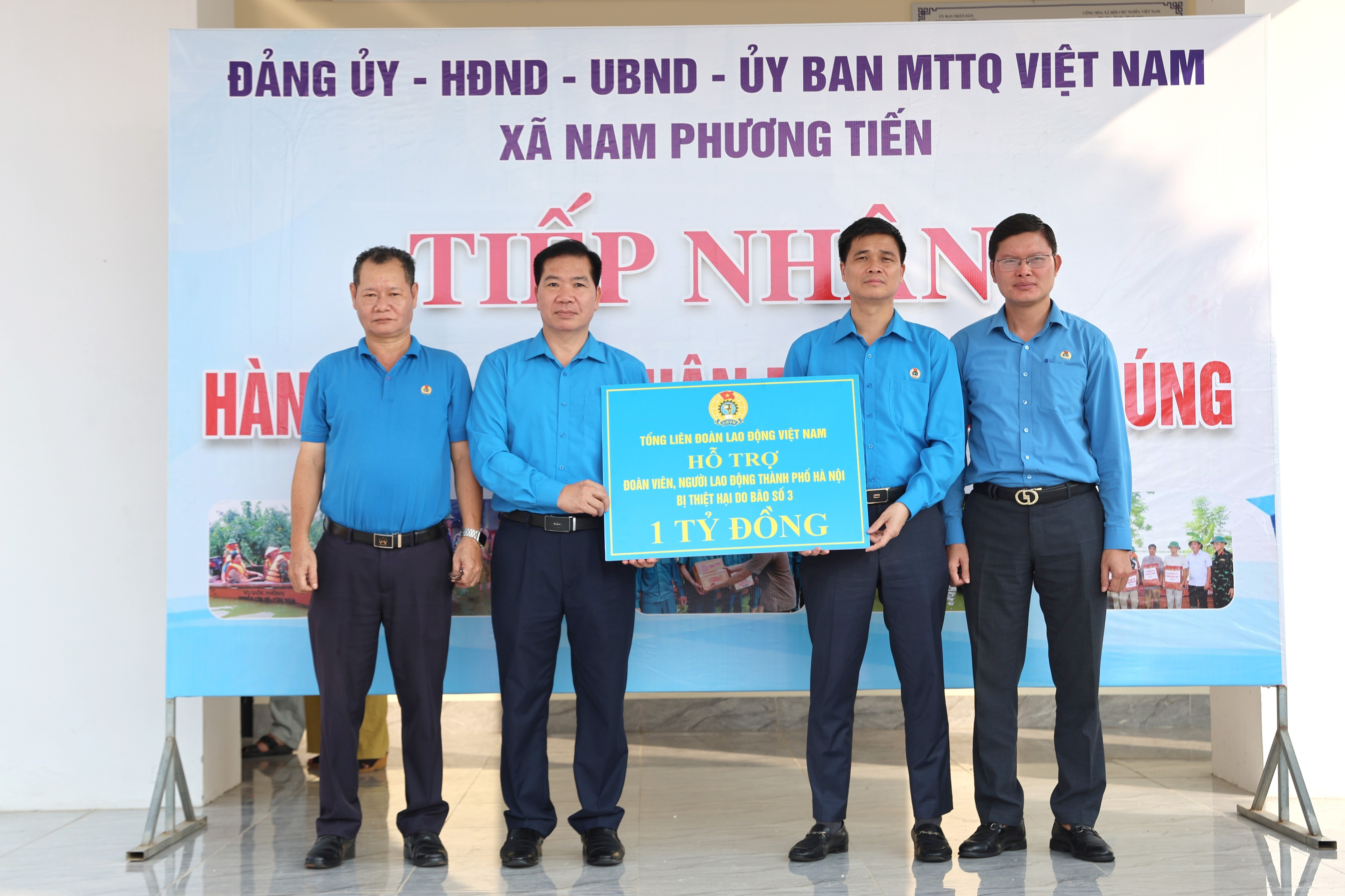 Hỗ trợ 1 tỷ đồng cho người lao động Thủ đô bị ảnh hưởng do bão số 3