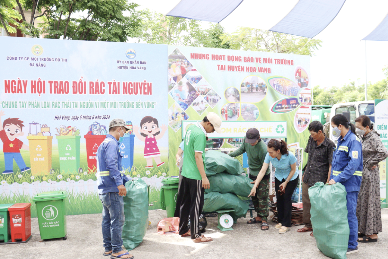 Hoà Vang chú trọng giải pháp bảo vệ môi trường trong xây dựng nông thôn mới