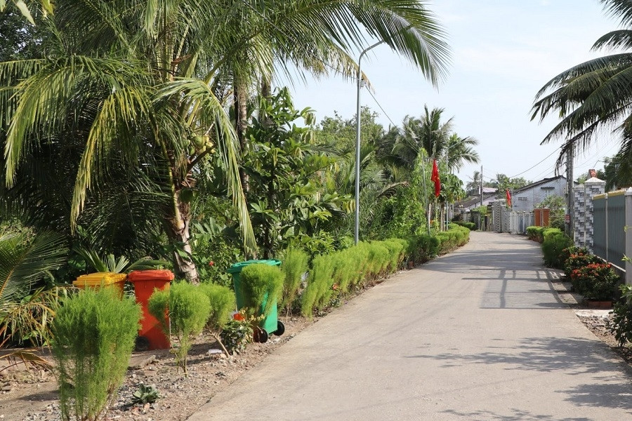 An Hiệp chung sức xây dựng nông thôn mới nâng cao, kiểu mẫu