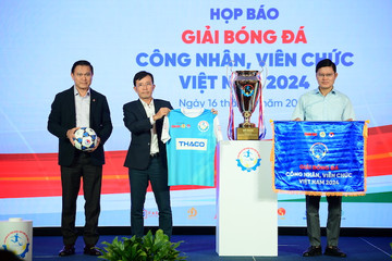 Gần 1 tỷ đồng giải thưởng cho giải bóng đá CN-VC Việt Nam 2024