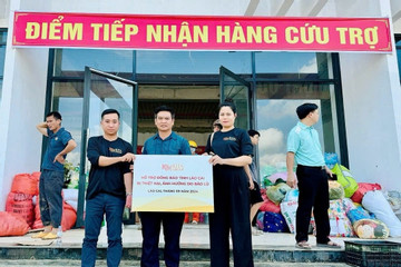 Kita Group chung tay chia sẻ với đồng bào vùng bão lũ tỉnh Lào Cai