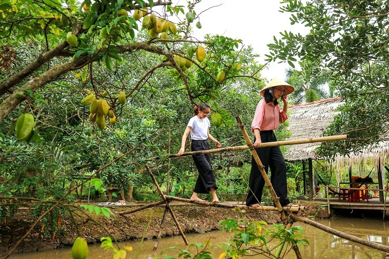 Phát triển du lịch miệt vườn nông thôn mới ở cồn Mỹ Phước (Sóc Trăng)