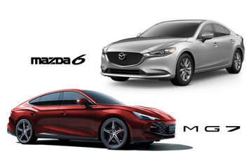 Xe sedan cỡ D giá dưới 800 triệu: Chọn MG7 1.5T Luxury hay Mazda6 2.0 Luxury?