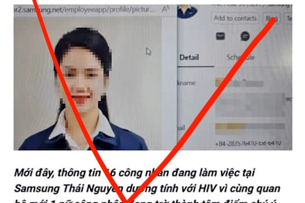 Xử phạt người đăng tin sai về 'nữ công nhân nhiễm HIV' ở Thái Nguyên