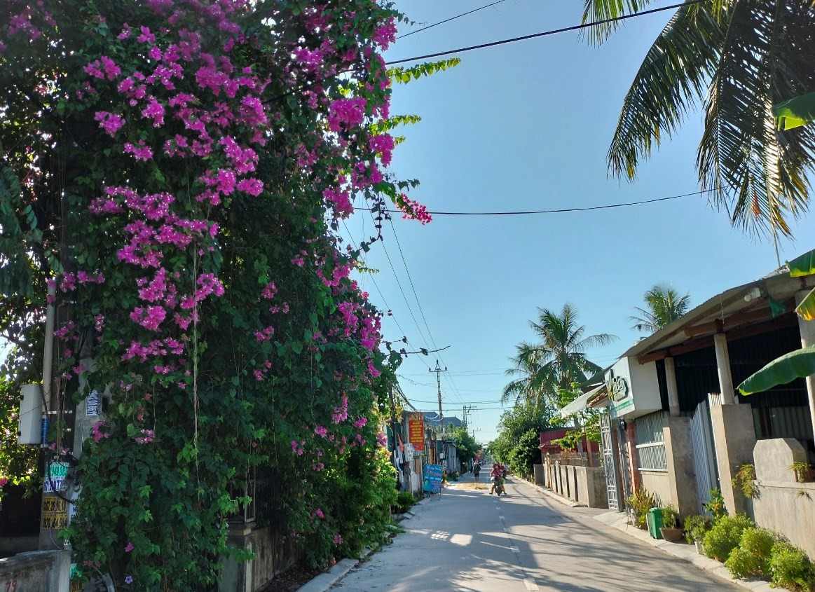 Ảnh 1: Bắc Trạch là xã đầu tiên về đích nông thôn mới kiểu mẫu của tỉnh Quảng Bình.