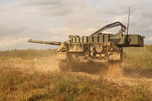 Hình ảnh xe tăng Leopard 1 'lột xác' dưới tay quân đội Ukraine