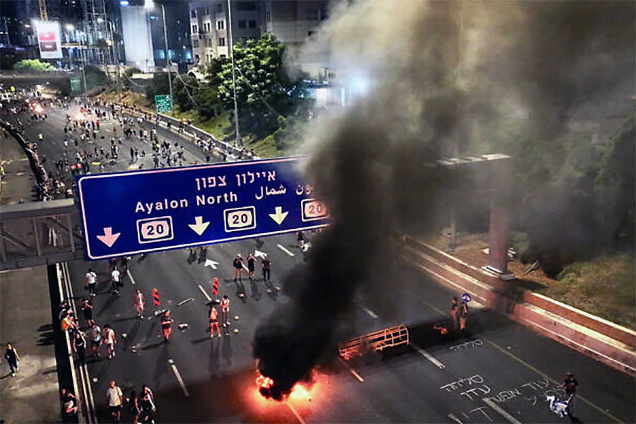 bieu tinh Israel 1 Times of Israel.jpg