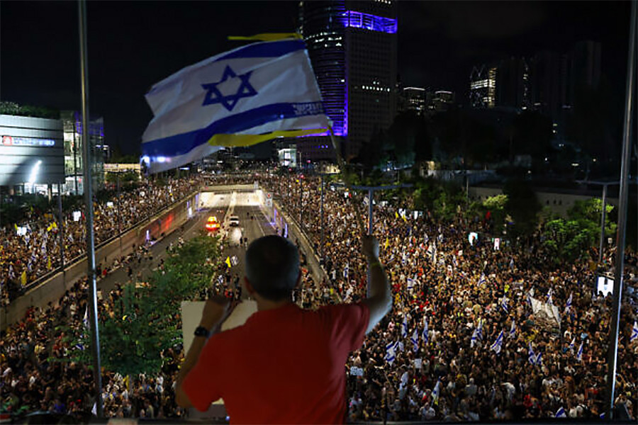 bieu tinh Israel 3 Flash90.jpg