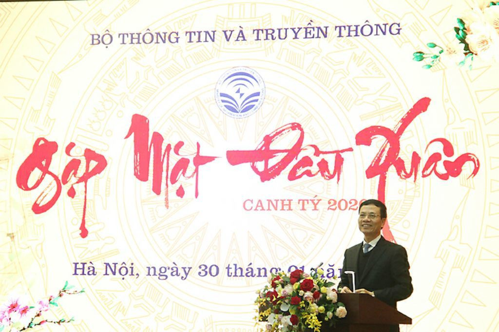 Toàn văn bài phát biểu buổi gặp mặt đầu Xuân Canh Tý 2020 của Bộ trưởng Nguyễn Mạnh Hùng