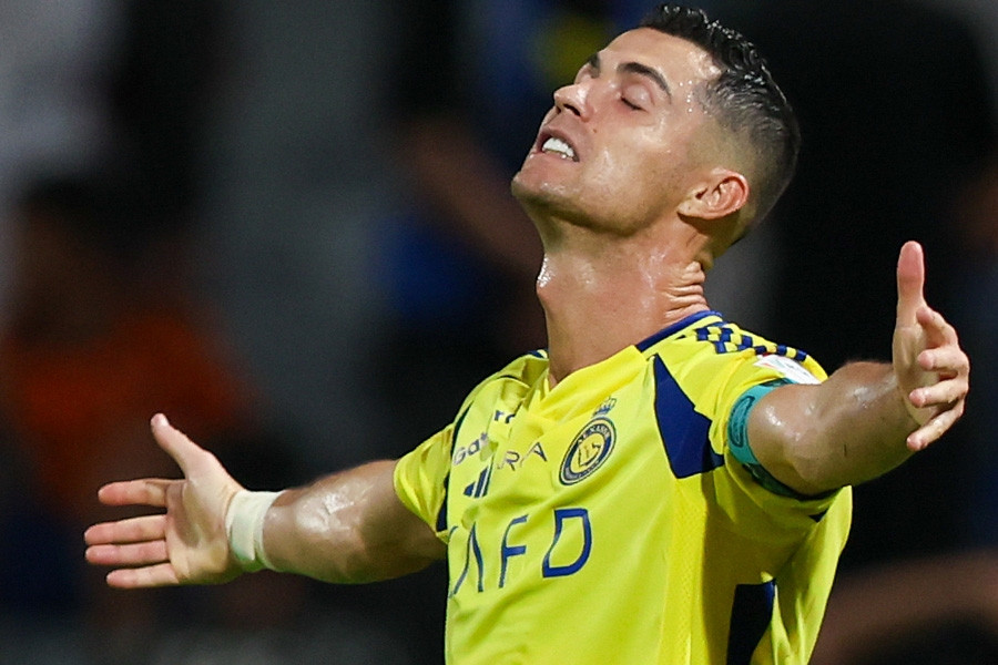 Ronaldo ăn mừng đặc biệt sau chiến thắng của Al Nassr