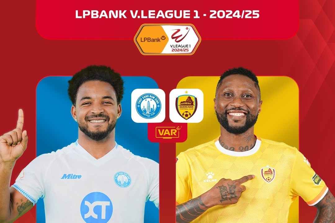 Trực tiếp bóng đá Nam Định vs Quảng Nam: Tâm điểm Nguyễn Xuân Son