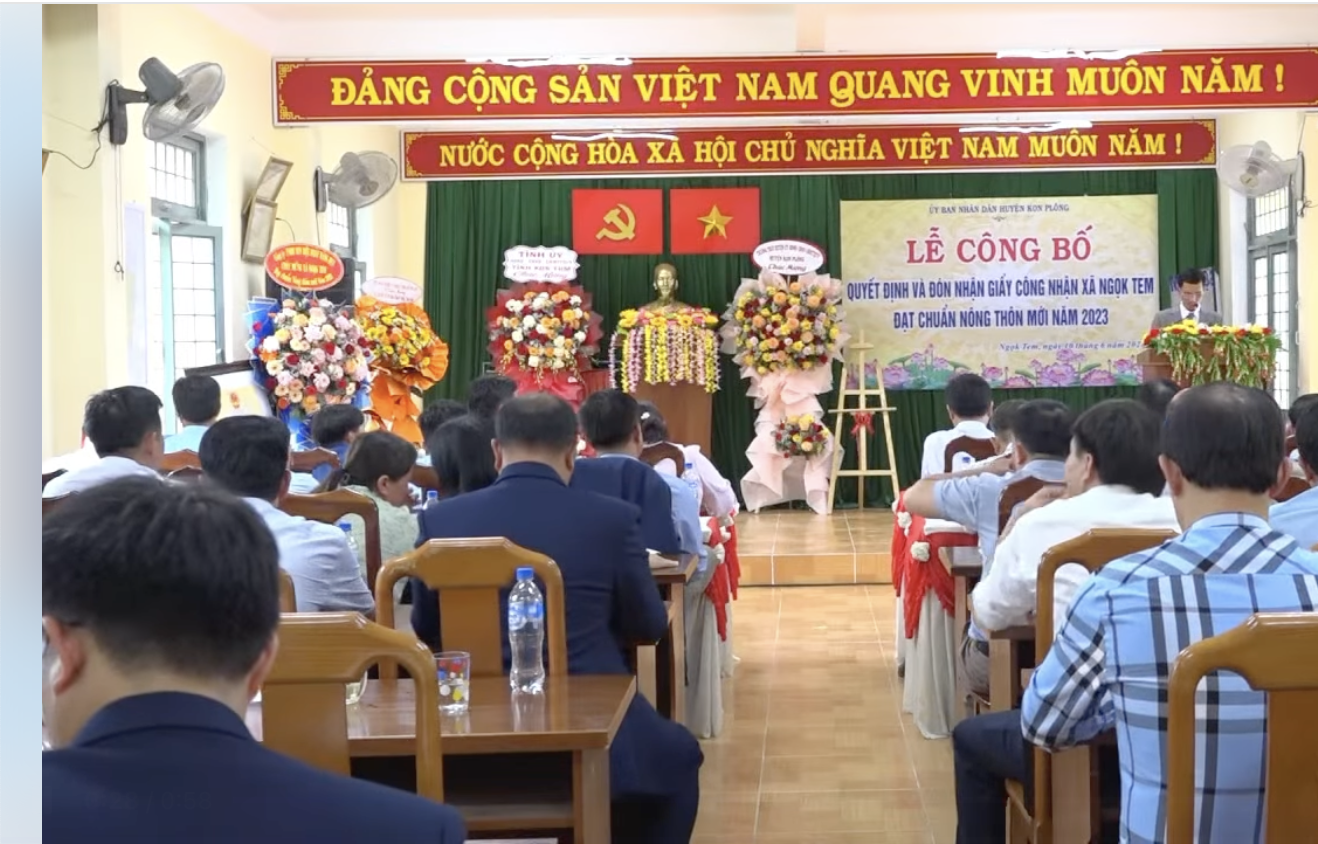 Diện mạo nông thôn Ngọk Tem ngày càng khởi sắc