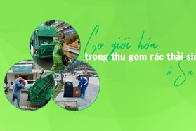 Cơ giới hóa trong thu gom rác thải sinh hoạt ở Sa Pa