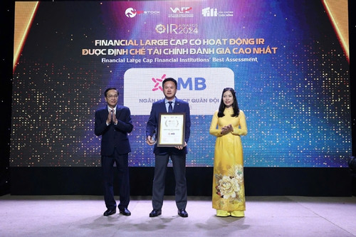 MB nhận ‘cú đúp’ giải thưởng tại IR Awards 2024