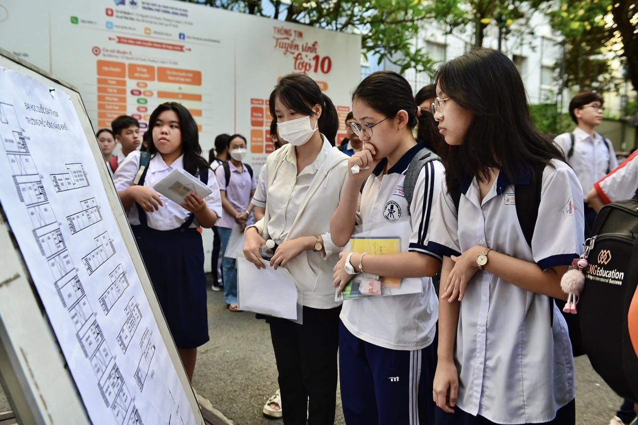 Thông tin mới nhất về thi lớp 10 TPHCM năm 2025