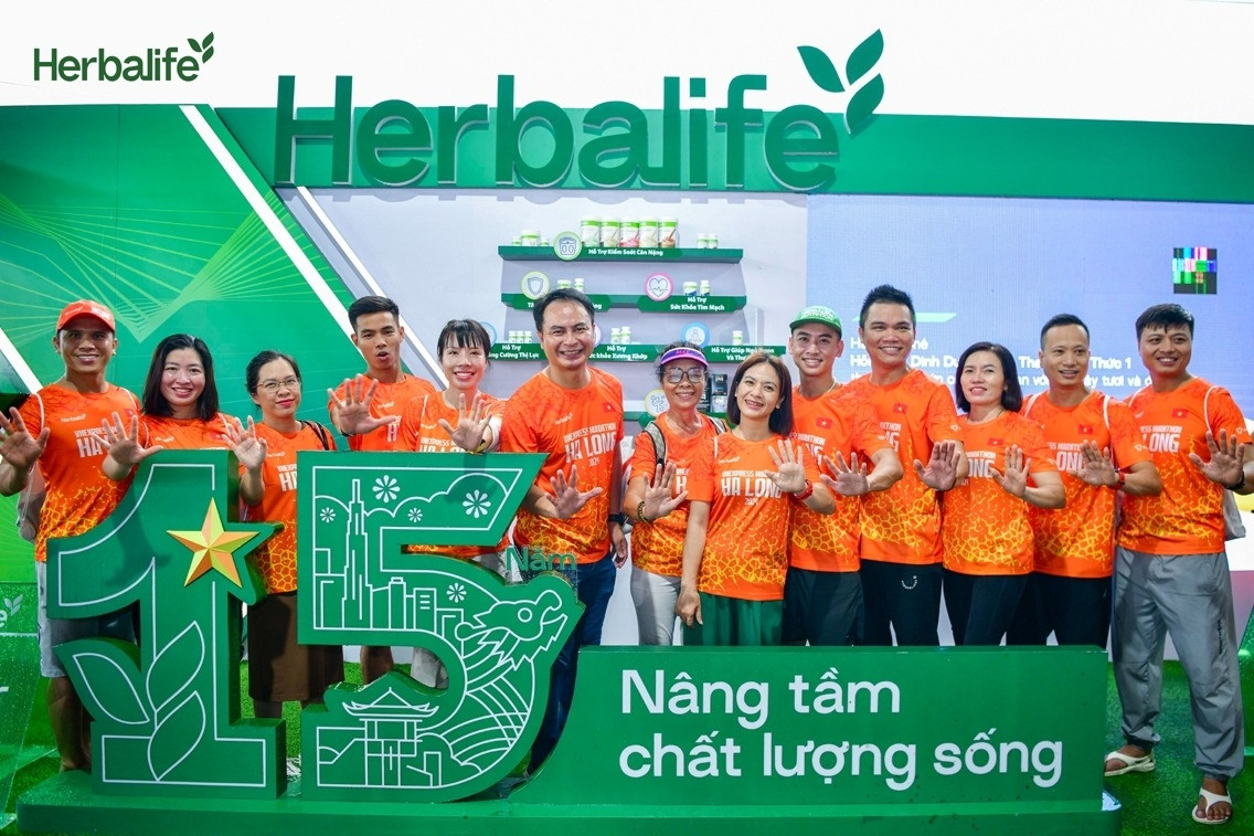 Herbalife Việt Nam đồng hành cùng giải chạy VnExpress Marathon Hạ Long 2024