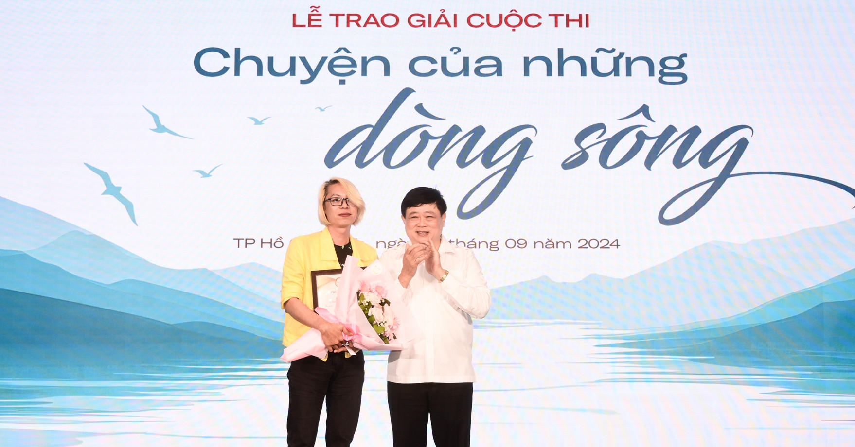 Trao giải cuộc thi &amp;apos;Chuyện của những dòng sông&amp;apos;