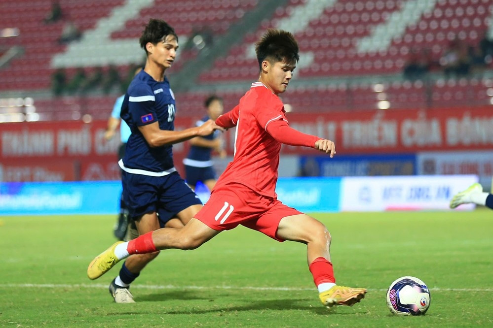 Video bàn thắng U20 Việt Nam 3-0 U20 Guam