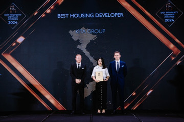 Kita Group lần thứ 2 được vinh danh tại Dot Property Vietnam Awards