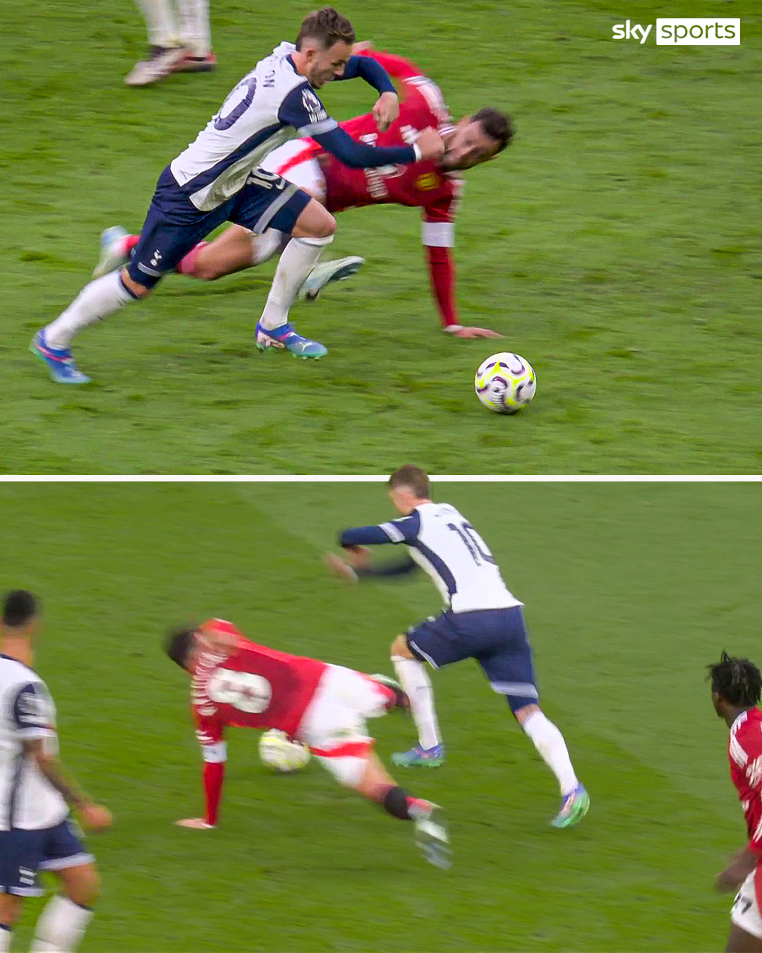 Bruno Fernandes MU Tottenham the do