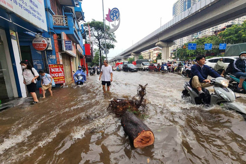 Các khu đô thị mới phải tách riêng hệ thống thoát nước mưa và nước thải