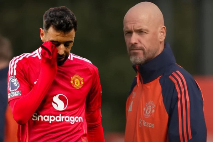 MU: Ten Hag ảo tưởng và Bruno Fernandes xấu xí