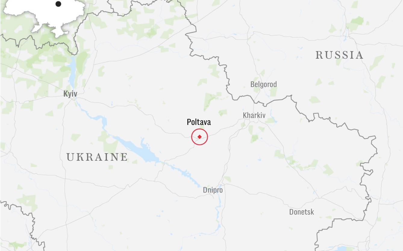 tân công Poltava - telegraph