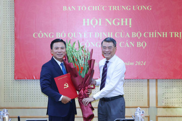 Bí thư Thanh Hóa Đỗ Trọng Hưng làm Phó Ban Tổ chức Trung ương