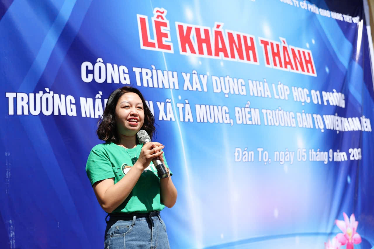 Điểm trường mầm non Đán Tọ khang trang chào đón năm học mới