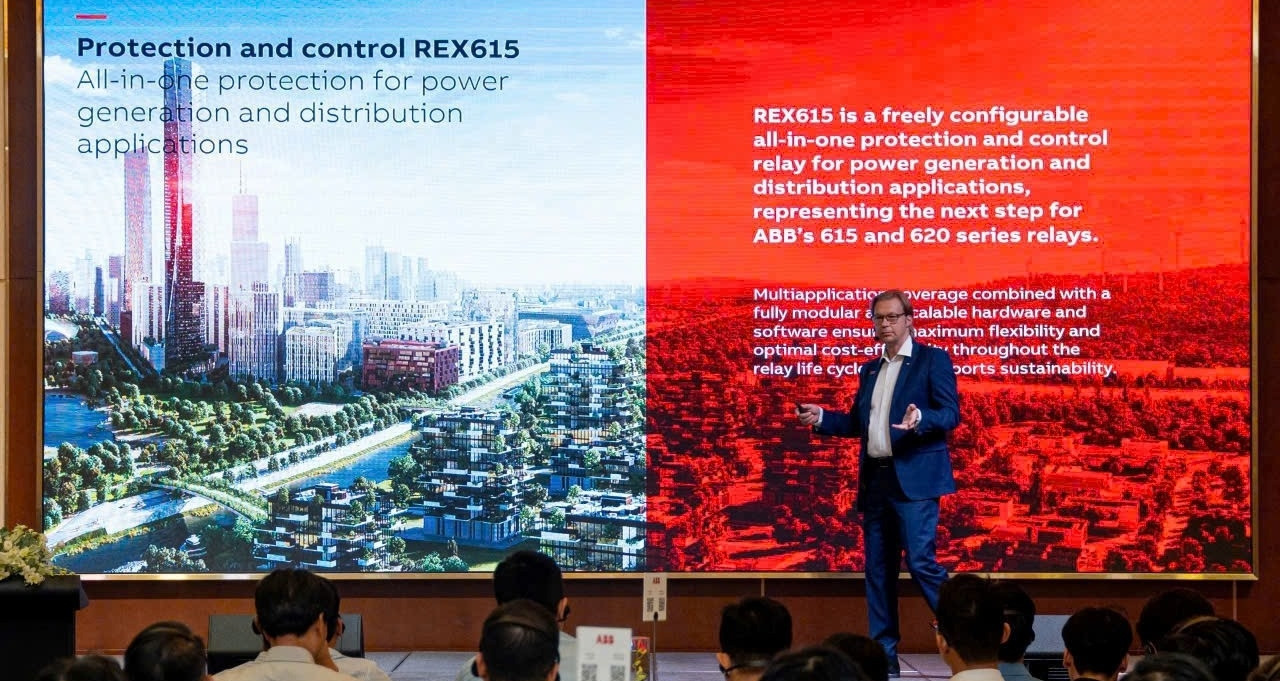 ABB ra mắt REX615, nâng tầm tiêu chuẩn về điều khiển và bảo vệ hệ thống ...