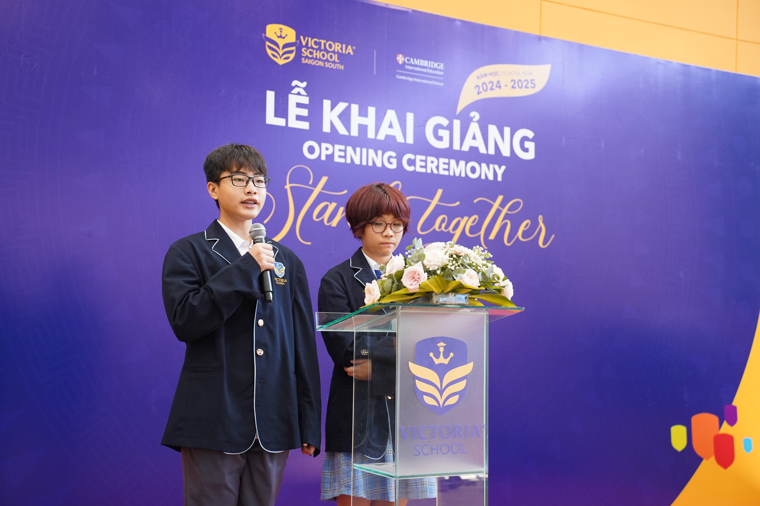 Khai giảng năm học 2024-2025: Victoria School hướng đến xây dựng 