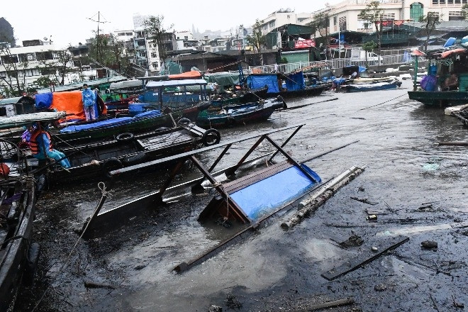 Bão Yagi gây chìm tàu thuyền, 13 thuyền viên mất tích