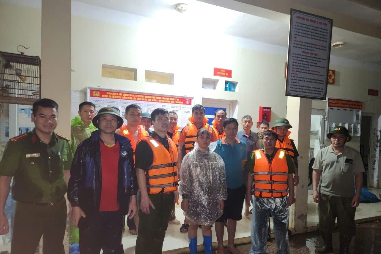 Diễn biến giải cứu thai phụ trong đêm bão Yagi