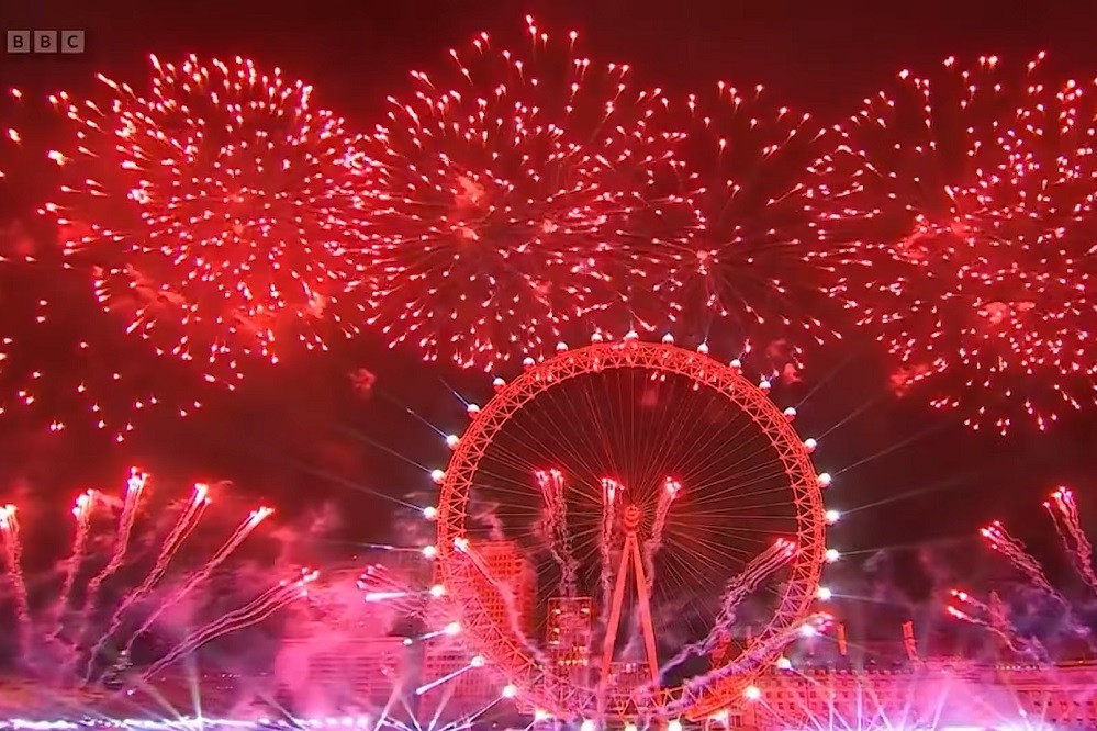 Chùm ảnh nhiều quốc gia châu Á và châu Âu đón mừng năm mới 2025